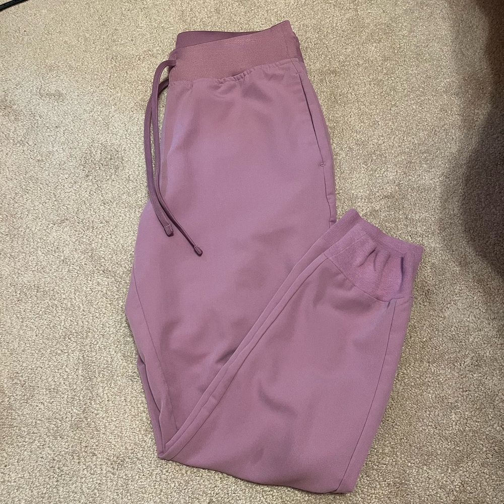 Purple/Lilac Mandala Scrub Jogger Bottoms